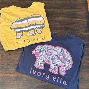 Ivory Ella XS Long Sleeve Tshirt Bundle